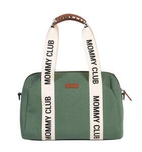 Childhome tarvikute kott Mommy Club Signature Green - Childhome
