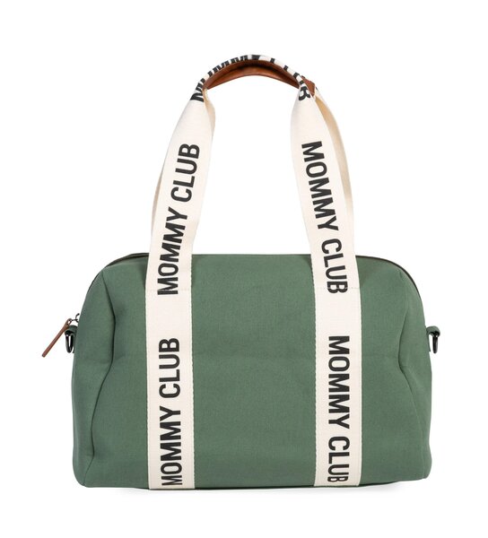 Childhome tarvikute kott Mommy Club Signature Green - Childhome