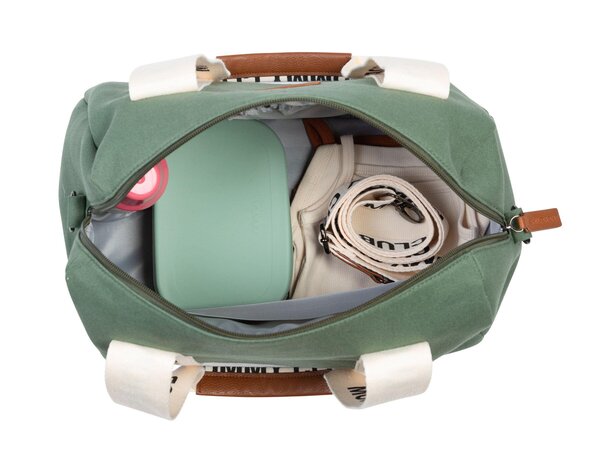 Childhome tarvikute kott Mommy Club Signature Green - Childhome