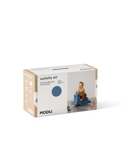 Modu ehitusplokid Curiosity Set Deep Blue / Sky Blue - Modu