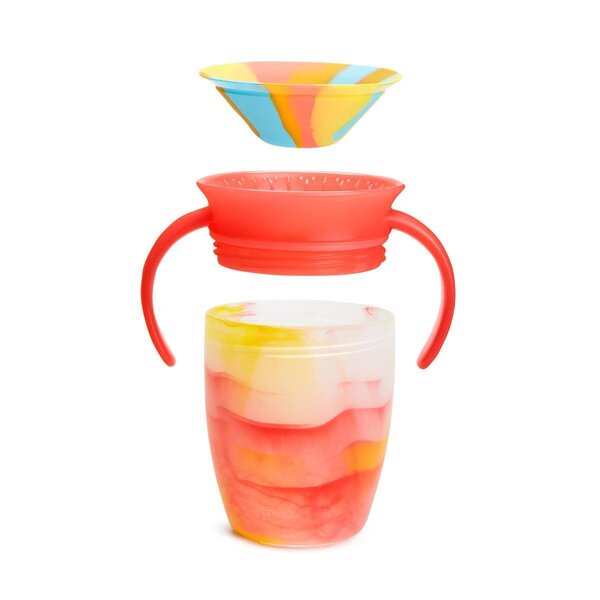 Munchkin Miracle harjutustass sangadega 207ml, Tropical Swirl - Munchkin