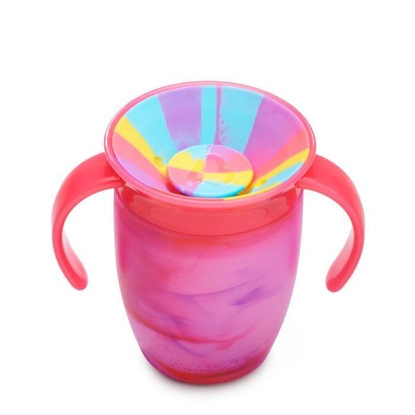 Munchkin Miracle harjutustass sangadega 207ml, Tropical Swirl - Munchkin