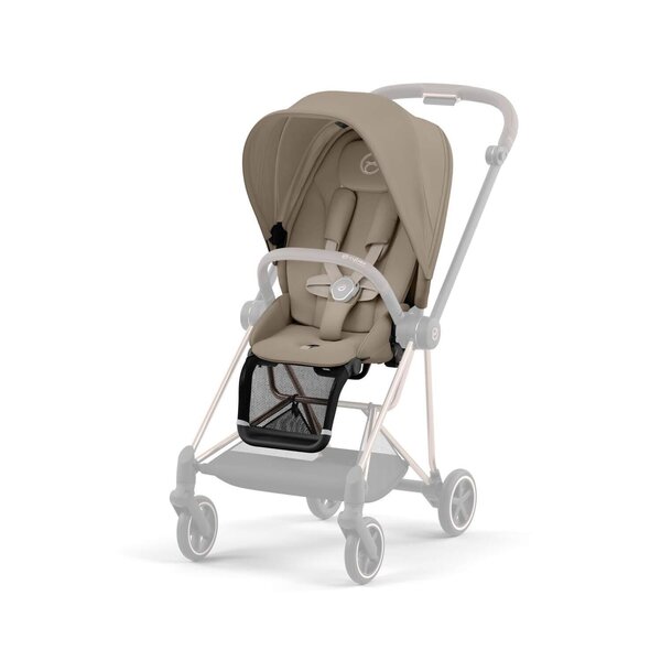 Cybex Mios V3 kergkäru Cozy Beige, Rose Gold raamiga - Cybex