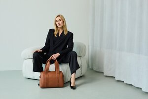 Childhome tarvikute kott Mommy Club Signature Vegan Leather Brown - Childhome