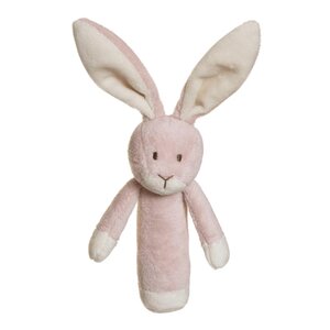 Teddykompaniet pehme kõristi Jänes 15cm, Dusty Pink - Teddykompaniet