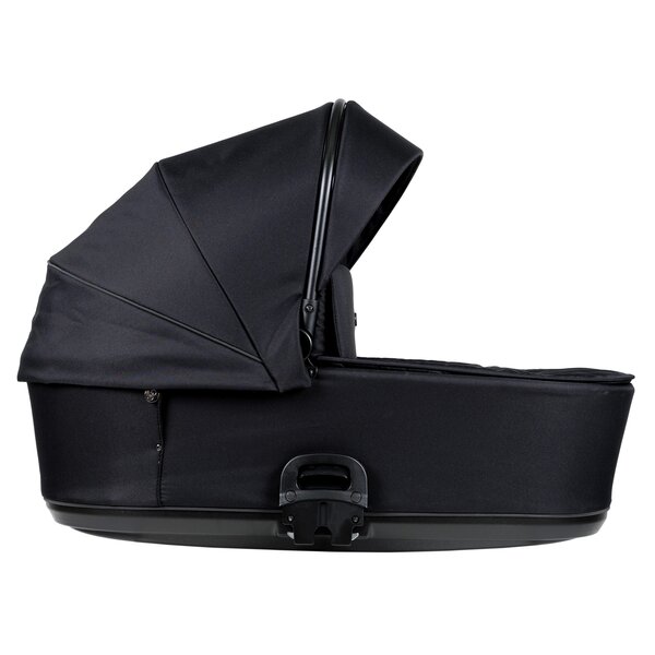 Nordbaby Active Lux vankrikomplekt Caviar Black, raamiga Chrome Black  - Nordbaby