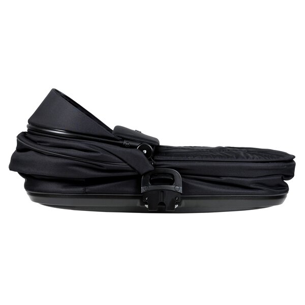 Nordbaby Active Lux vankrikomplekt Caviar Black, raamiga Chrome Black  - Nordbaby