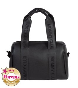 Childhome tarvikute kott Mommy Club Signature Vegan Leather Black - Childhome