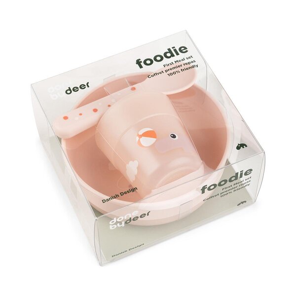 Done by Deer sööginõude komplekt, Foodie Playground Powder - Done by Deer