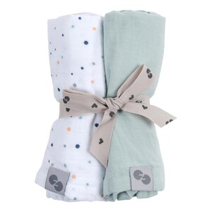 Nordbaby musliinist suulapp 2tk, Swatri  - Nordbaby