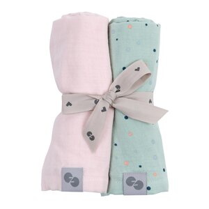 Nordbaby musliinist suulapp 2tk, Swatri  - Nordbaby