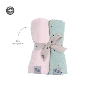 Nordbaby musliinist suulapp 2tk, Swatri  - Nordbaby
