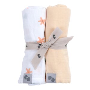 Nordbaby musliinist suulapp 2tk, Swatri  - Nordbaby