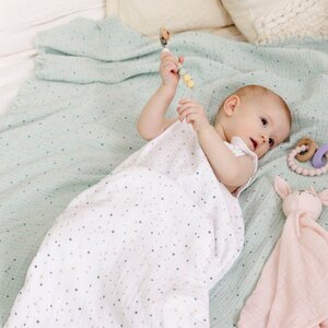 Nordbaby magamiskott TOG 1.0 Sleeva, Mint Dot - Nordbaby