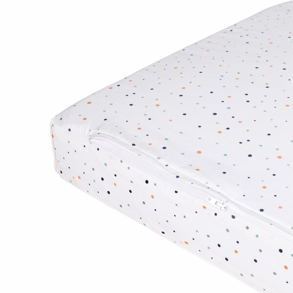 Nordbaby mähkimisalus Mateo, White Dot - Nordbaby