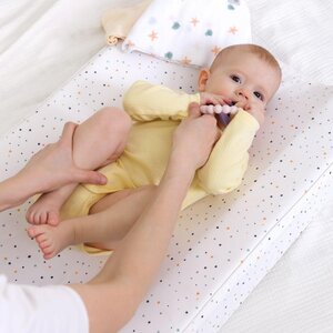 Nordbaby mähkimisalus Mateo, White Dot - Nordbaby