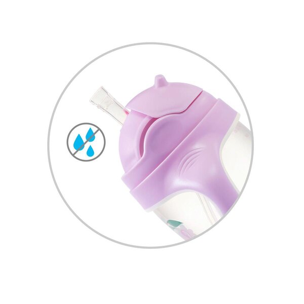 BabyOno kõrrega joogipudel raskusega - BabyOno