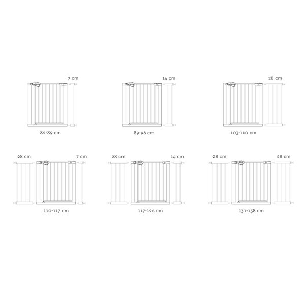 Nordbaby turvavärav 75-82cm  - Nordbaby