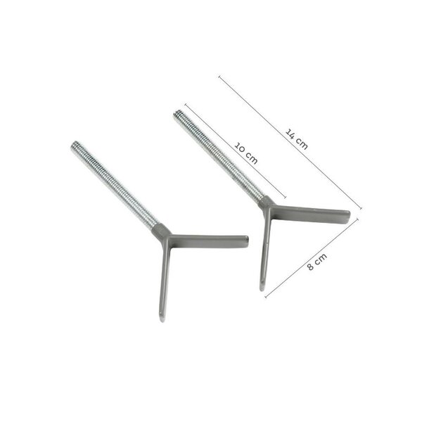 Nordbaby turvavärava kinnituskomplekt ümarale käsipuule 2tk - Nordbaby