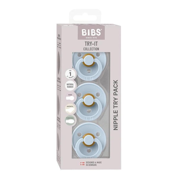 Bibs luttide proovikomplekt TRY-IT 3-pakk - Bibs
