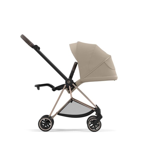 Cybex Mios V3 kergkäru Cozy Beige, Rose Gold raamiga - Cybex