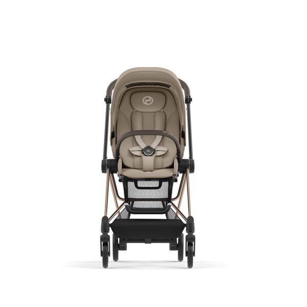 Cybex Mios V3 kergkäru Cozy Beige, Rose Gold raamiga - Cybex