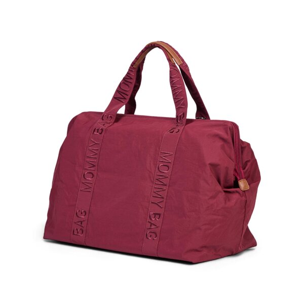 Childhome tarvikute kott Mommy Club Signature Urban Burgundy - Childhome