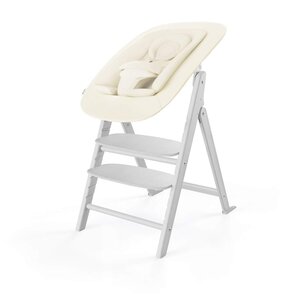 Cybex Click&Fold 4in1 söögitooli komplekt, All White - Cybex