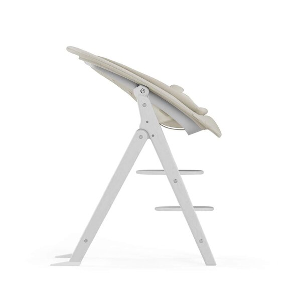 Cybex Click&Fold 4in1 söögitooli komplekt, All White - Cybex