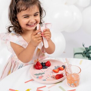 Done by Deer sööginõude komplekt Foodie Celebration Powder - Done by Deer