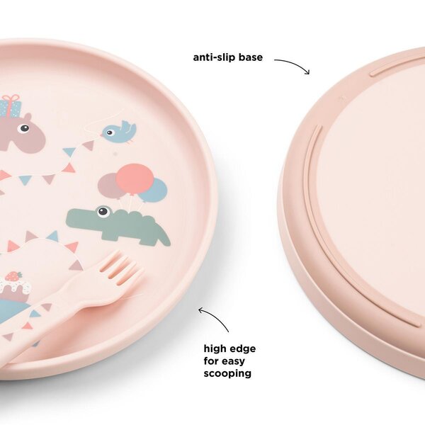 Done by Deer sööginõude komplekt Foodie Celebration Powder - Done by Deer