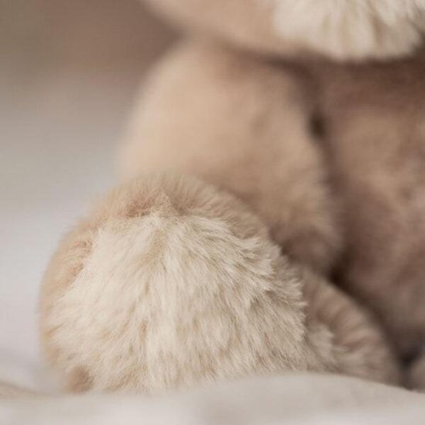 Teddykompaniet pehme kaisukaru 25cm, mocca beige - Teddykompaniet