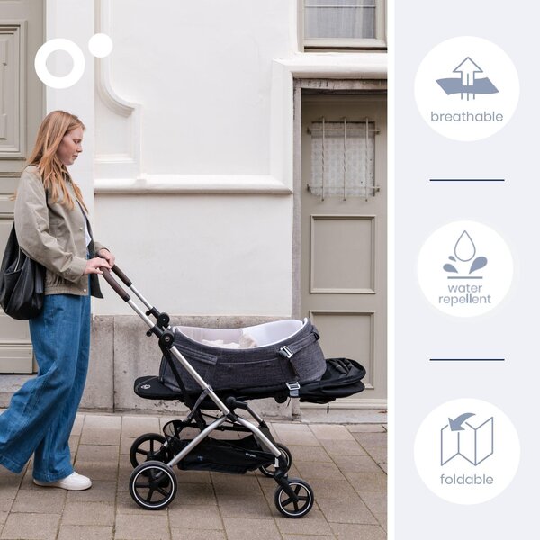 Doomoo Nest'n Go kandekookon, Grey - Doomoo