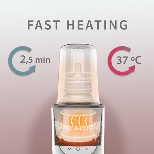 BabyOno digitaalne lutipudeli soojendaja-sterilisaator - BabyOno