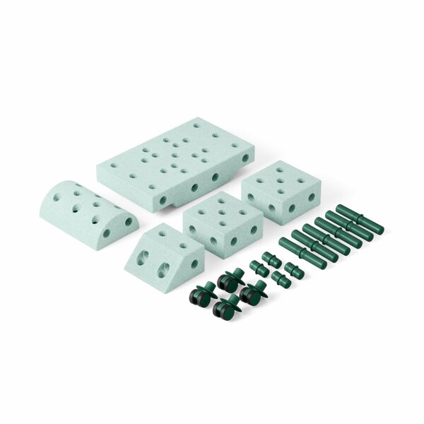 Modu ehitusplokid Explorer Set,Ocean Mint/Forest Green - Modu