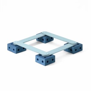 Modu ehitusplokid Balance track Deep Blue / Sky Blue - Modu