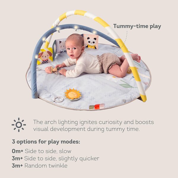 Taf Toys mängumatt heli ja valgusega, Melody Bloom - Taf Toys