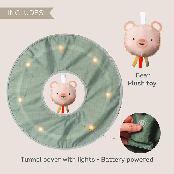 Taf Toys mängutunnel Glow & Go - Taf Toys