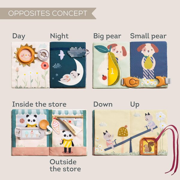 Taf Toys pehme raamat Fantasy  - Taf Toys