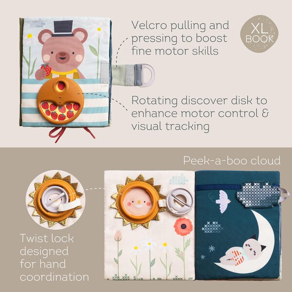 Taf Toys pehme raamat Fantasy  - Taf Toys