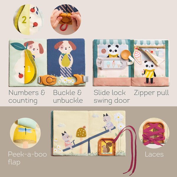 Taf Toys pehme raamat Fantasy  - Taf Toys