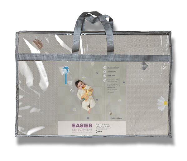 Taf Toys mängumatt Fold & Play Checkers - Taf Toys