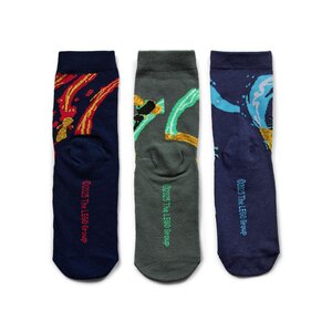 Legowear sokid 3-pakk, Lwagan 201 - Legowear