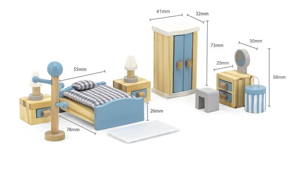 PolarB puidust nukumaja mööbel- Magamistuba - PolarB