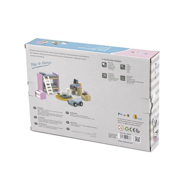 PolarB puidust nukumaja mööbel- Lastetuba - PolarB