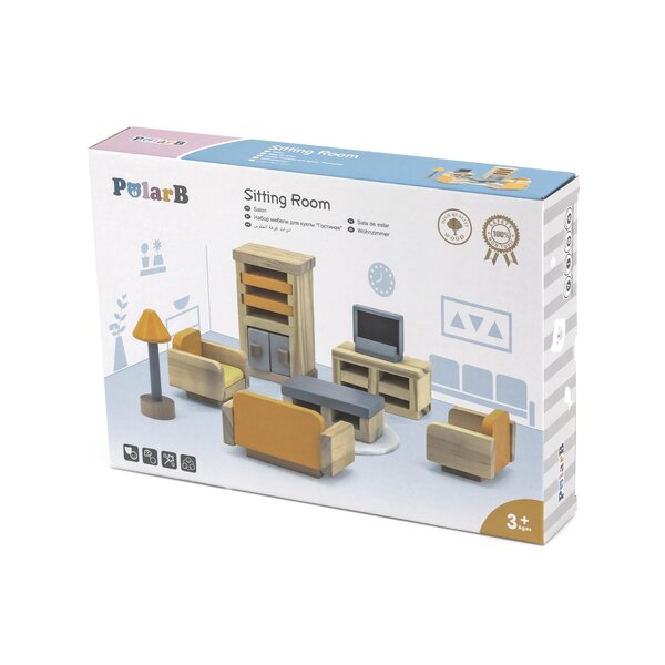 PolarB puidust nukumaja mööbel- Elutuba - PolarB