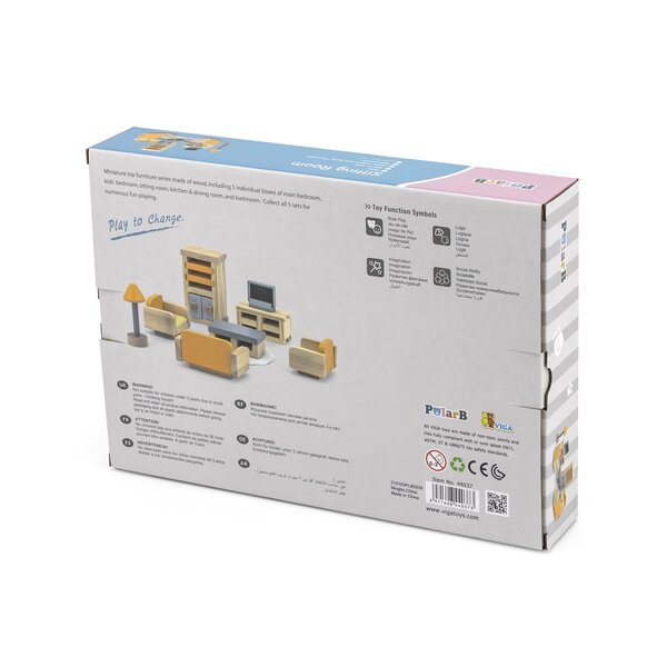 PolarB puidust nukumaja mööbel- Elutuba - PolarB