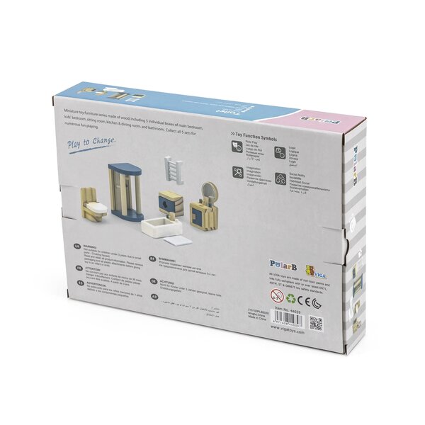 PolarB puidust nukumaja mööbel- Vannituba - PolarB