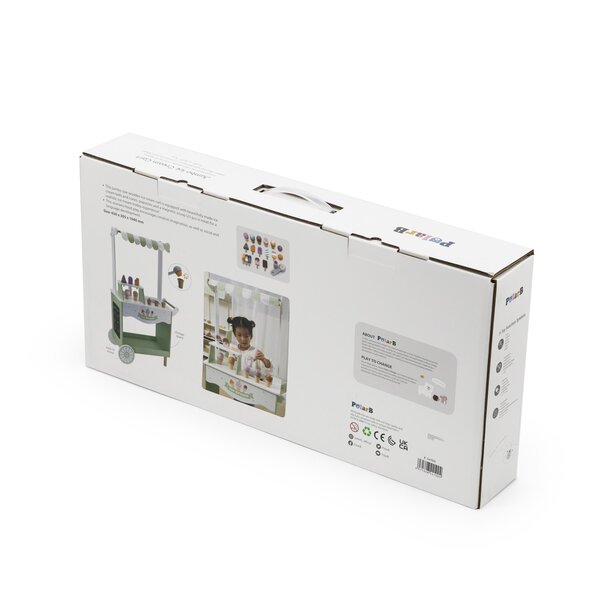 PolarB puidust jäätisekäru Jumbo - PolarB