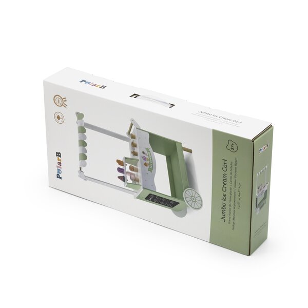 PolarB puidust jäätisekäru Jumbo - PolarB